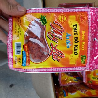 10 gói bò khô (1 gói 30 gram)
