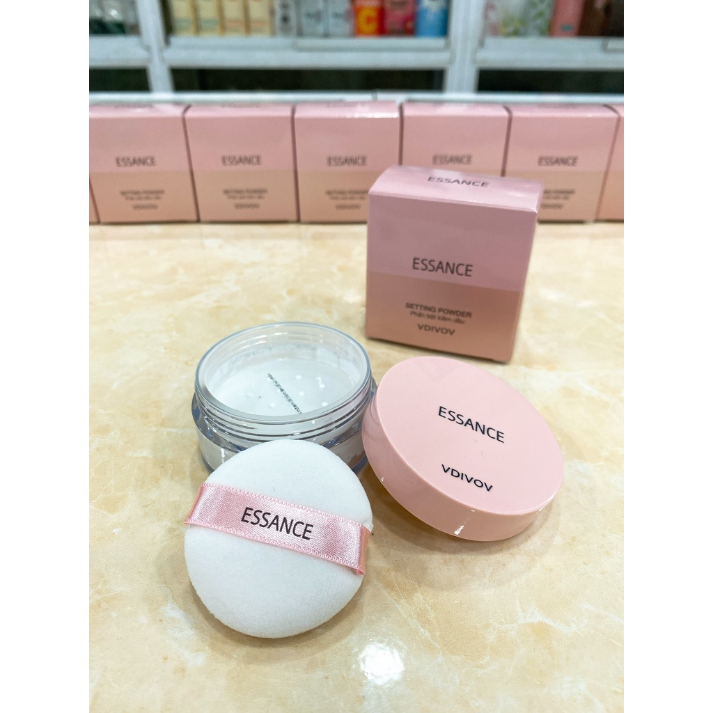 Phấn Phủ Dạng Bột Essance Kiềm Dầu Lâu Trôi Setting Powder 7g