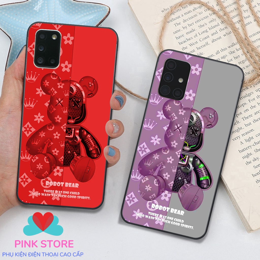 ⚡HOT⚡Ốp lưng Samsung Galaxy A31- A51 - A71 gấu LV siêu đẹp độc lạ