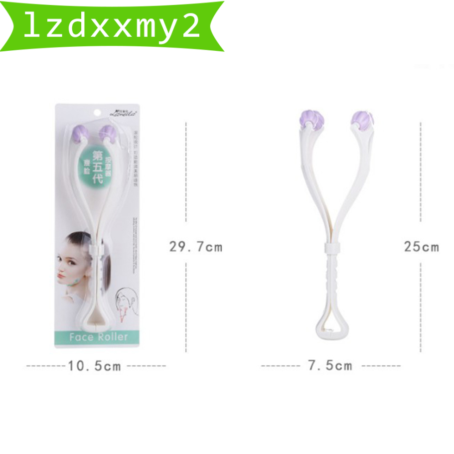 Newest Plastic Elastic V Facial Massager Skin Firming Neck Lift 2 in 1 Beauty Tools