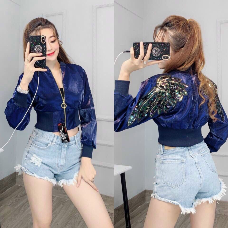 [RẺ VÔ ĐỊCH] ÁO KHOÁC CAO CẤP PHI XÀ CỪ THÊU 5 màu YL244210