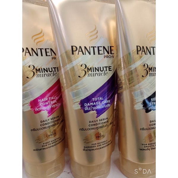 Dầu Xả PANTENE Cao Cấp 3 Phút Diệu Kỳ Dưỡng Tóc Suôn Mượt 300ml