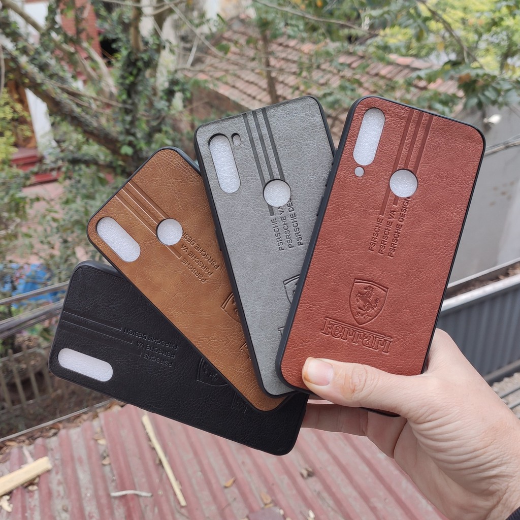 Ốp da Ferari Xiaomi Note 4x/Note 5/Note 5 pro/Note 6 pro/Note 7/Note 7 pro/Redmi 5 plus/Mi 5x/Redmi 6 pro/A2 lite