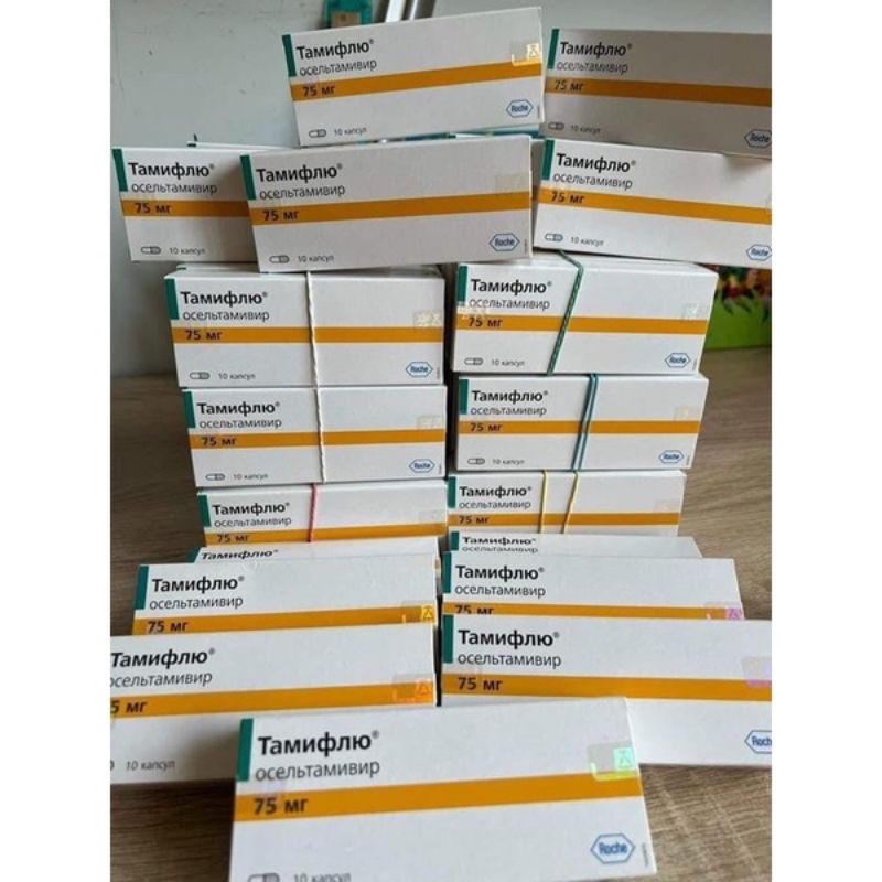 Tamiflu Nga 75mg chuẩn chính hãng hộp 10 viên