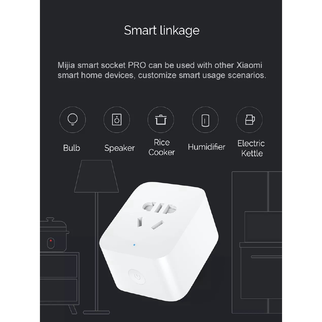 Ổ Cắm Điện Thông Minh Kết Nối Bluetooth Xiaomi Mijia