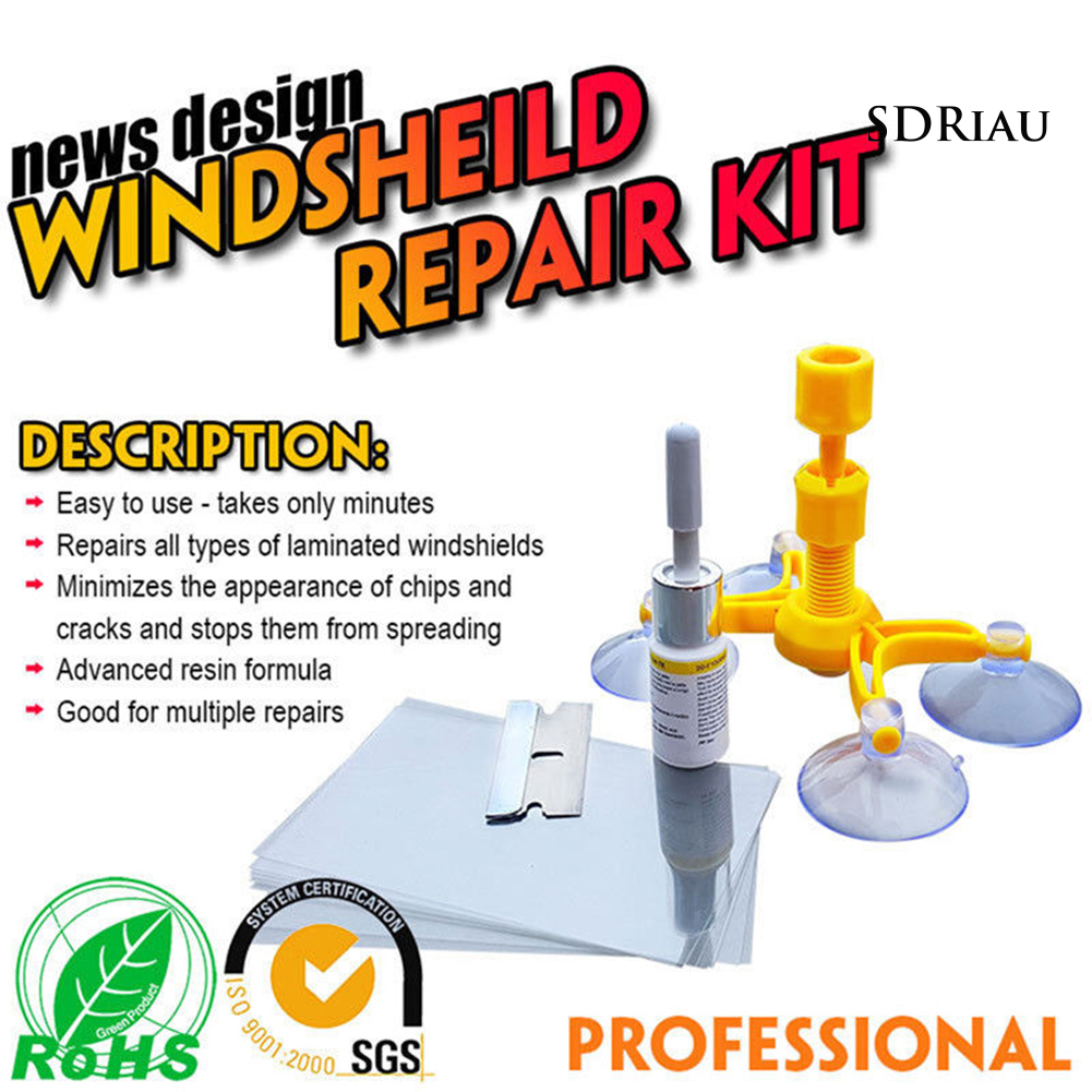 Bộ Dụng Cụ Sửa Kính Chắn Gió Xe Hơi
