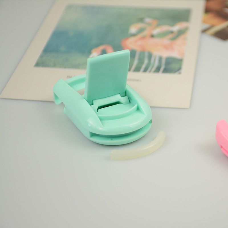 [Hàng mới về] Dụng cụ bấm cong mi bằng nhựa ABS mini lâu trôi