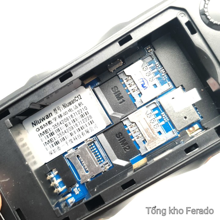 Điện thoại 2 SIM C1 - Pin siêu khủng