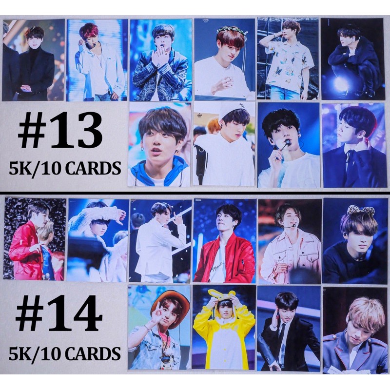 (Có sẵn) Sale set card JUNGKOOK BTS giá rẻ | BigBuy360 - bigbuy360.vn