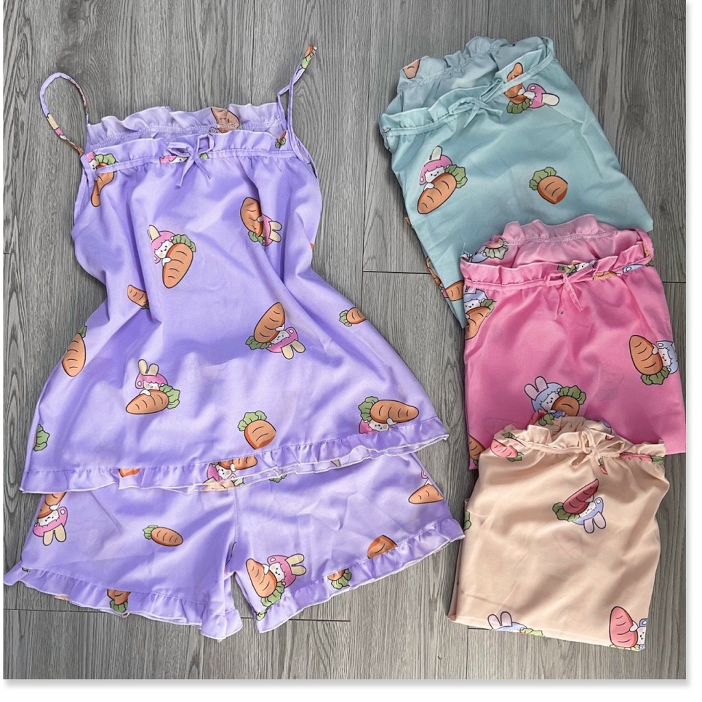 SET BỘ QUẦN ĐÙI ÁO HAI DÂY CHO CÁC NÀNG MẶC NHÀ SIÊU XINH SIÊU MÁT MÙA HÈ