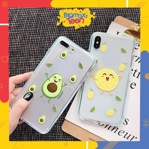 Ốp Lưng Samsung A22/A51/A71/A91/A30/ A20/A50/M30/ A5 2017/A9 2018/S10 PLUS/A10S/A10/NOTE 9/J7 PRO mẫu chanh bơ dẻo trong