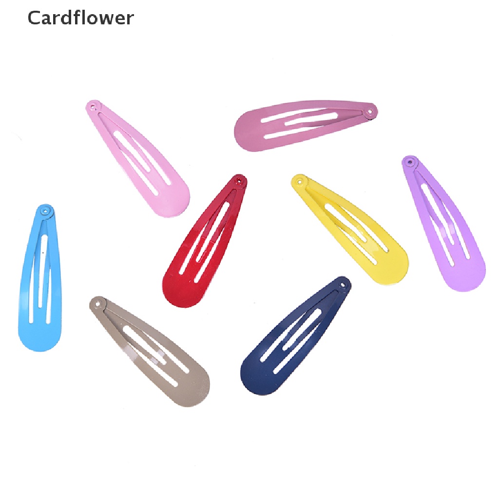 &lt; Cardflower &gt; 50 Kẹp Tóc Kim Loại Hỗn Hợp Màu Sắc Dành Cho Nữ Trẻ Em Đang Giảm Giá