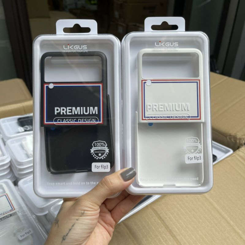 Ốp lưng Samsung Z Flip 3 / Z fold 3 / Z Flip 4 / Z Fold 4 Cao Cấp Thom Browne limited edition
