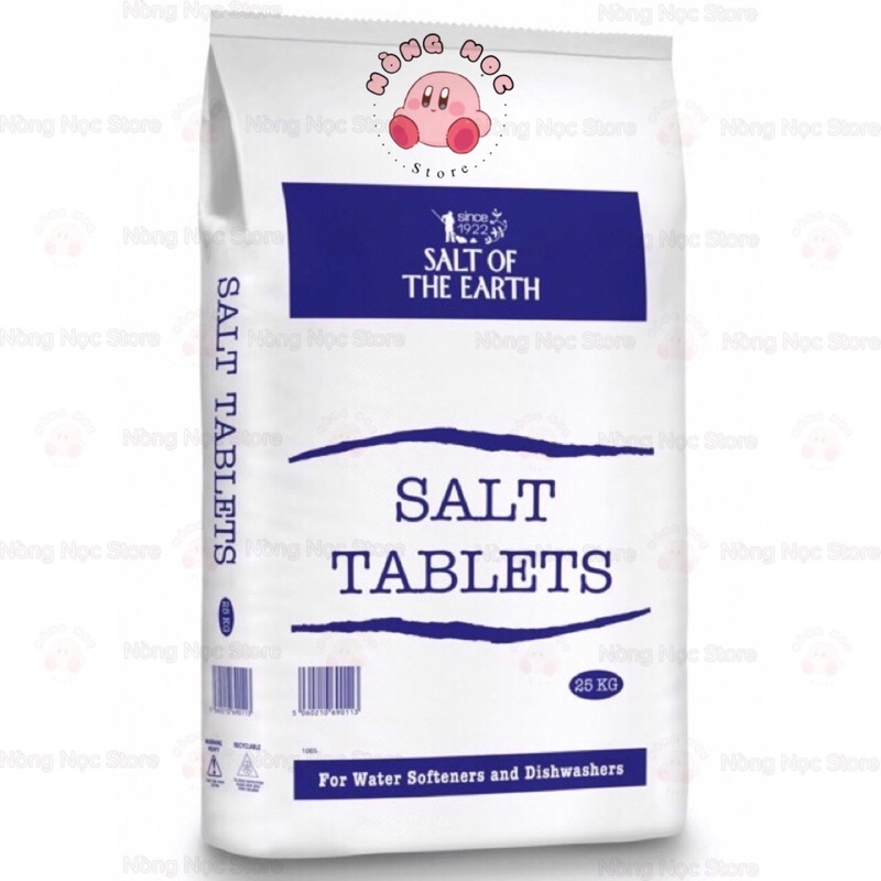 Muối Dùng Cho Máy Rửa Chén(Bát) - 1 Viên