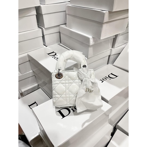 Túi mini đi ò da bóng