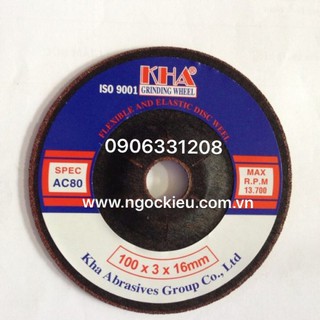 Đá Mài Inox KHA 100mm ( 1 Hộp = 30 viên )