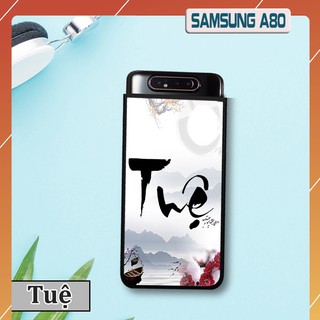 Ốp lưng Samsung Galaxy A80 - In chữ thư pháp
