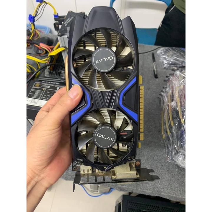 VGA GALAX GTX 1050 TI EXOC 4G DDR5  - Dung lượng 4GB - 128 bit - DDR5 | BigBuy360 - bigbuy360.vn