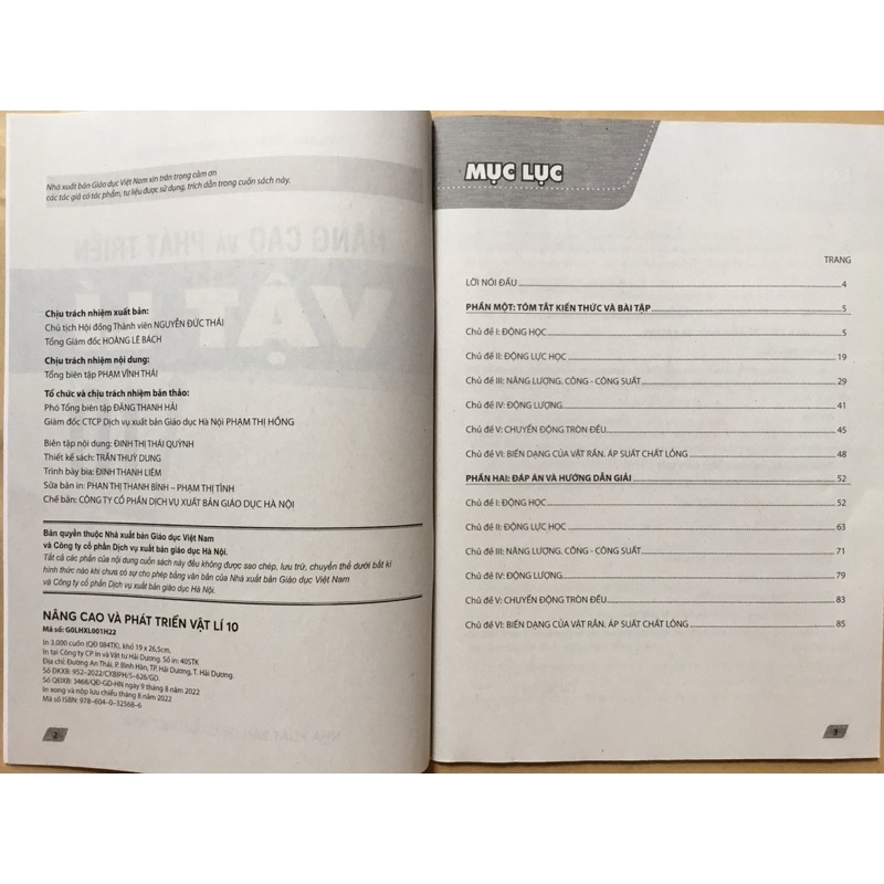 Sách Nâng Cao Và Phát Triển Vật Lý 10