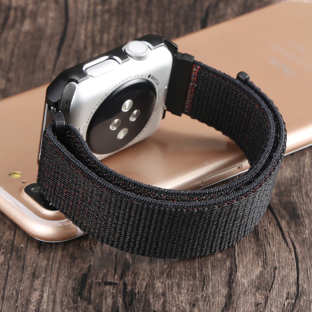 Dây Apple Watch 42mm Nylon kèm ốp phong cách bởi chocongnghevn