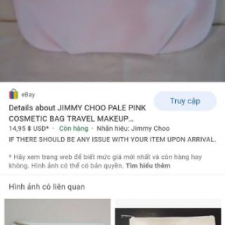 Ví  cầm tay jimmy choo