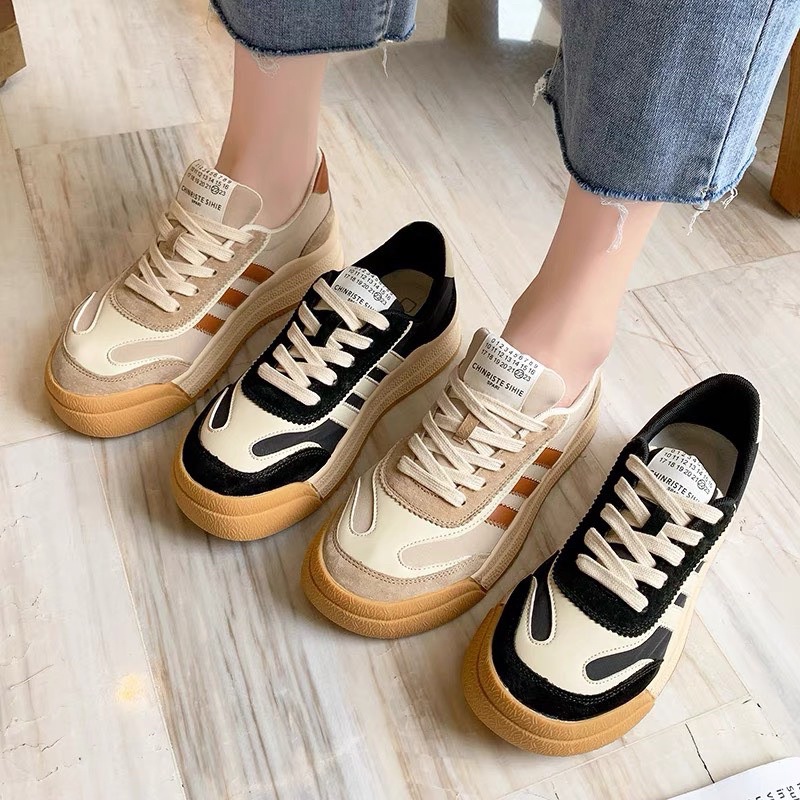 Giày sneaker nữ 3 vạch cá tính