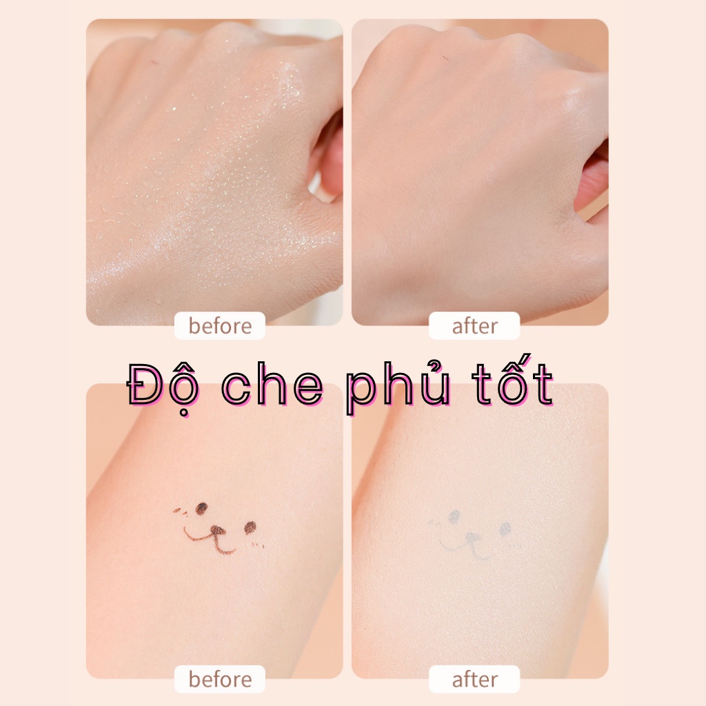 Kem Nền Che Khuyết Điểm Dạng Lỏng GOGO TALES Brick Bear GT383 - GOGOTALES