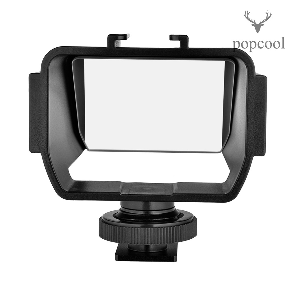 Gương Lật Andoer Màn Hình Máy Ảnh Vlog Với 3 Ngàm Gắn Đèn LED / Micro Mini Cho A6000 / A6300 / A6500 / A72 Series / A73 Series Z6 / Mis7 | BigBuy360 - bigbuy360.vn