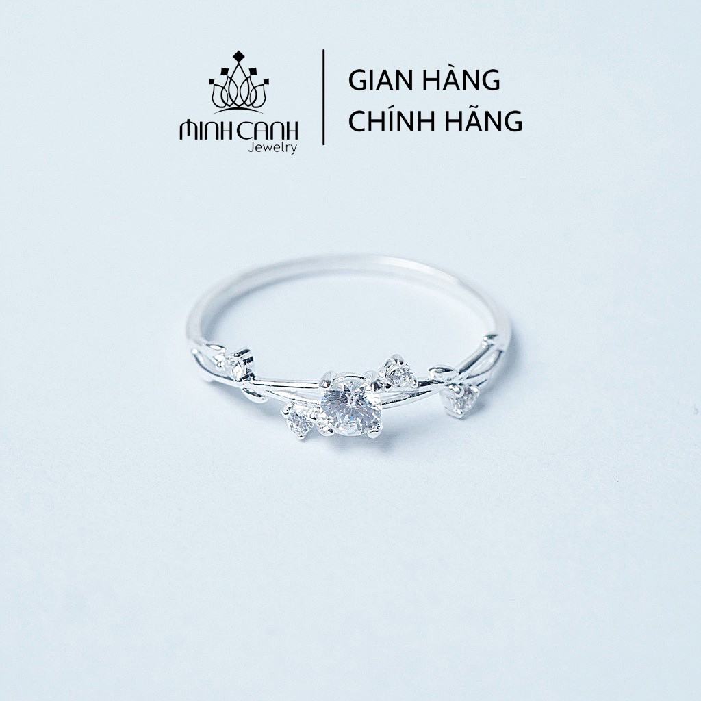 Nhẫn Bạc Nữ Mầm Đá - Minh Canh Jewelry