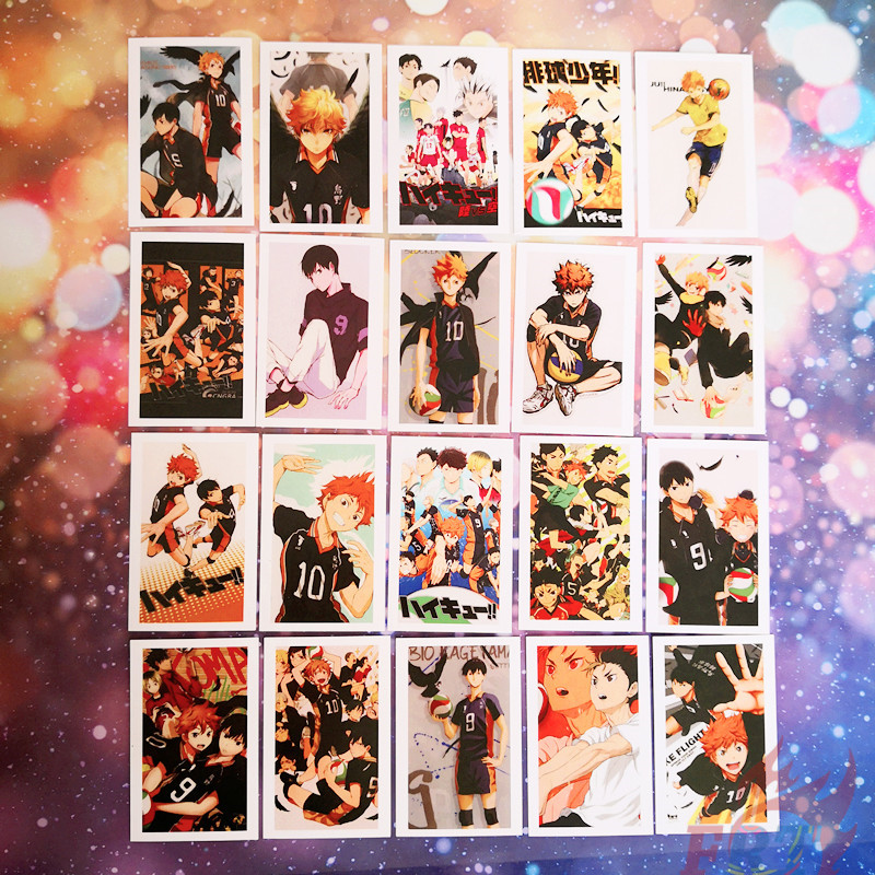 30Pcs/Box ✪ Haikyuu!! - Anime Lomo Card ✪ 5.5cm*8.8cm Mini Postcard Fans Gift Fans Collections