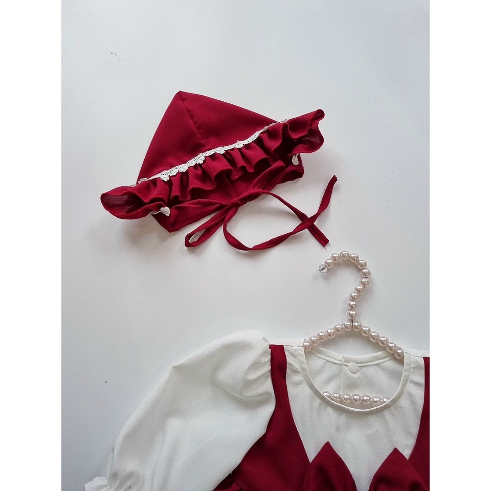 😍 body váy bé gái dễ thương 🍓[𝐓𝐀̣̆𝐍𝐆 𝐊𝐄̀𝐌 Mũ 🍓 Su Shop- body thiết kế sinh nhật thôi nôi cho bé