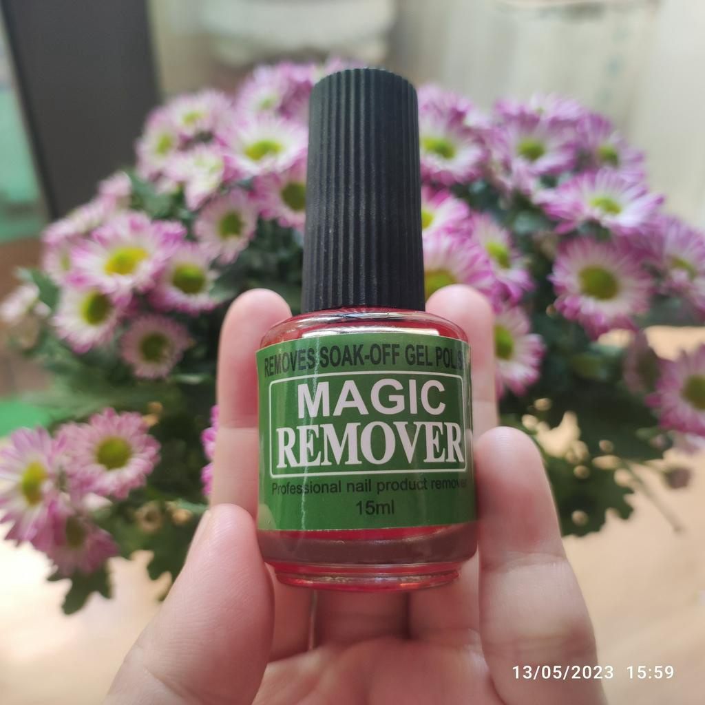 Nước ủ tháo phá gel Magic Remove 15ml  / Sơn phá gel cực mạnh