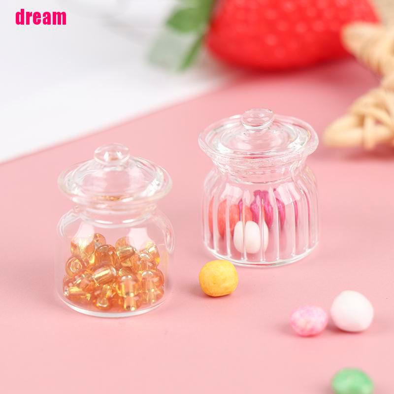 Lọ Thủy Tinh Trang Trí Nhà Búp Bê Tỉ Lệ 1: