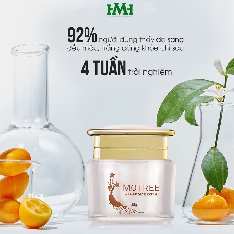 Cấy trắng men gạo hồng sâm núi Motree [CHÍNH HÃNG] kích trắng Maho group 30g