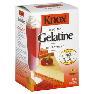 Gelatin knox 1 hộp 32 gói x 7g