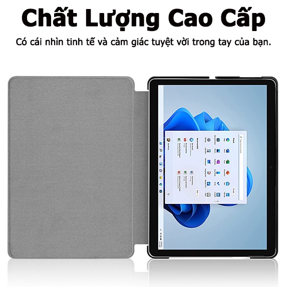 Bao Da Máy Tính Bảng Kèm Bàn Phím Đa Góc Cho Microsoft Surface Pro 8 Pro 8