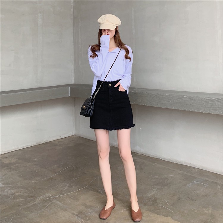 Chân Váy Nữ Chữ A Ulzzang - New arrival 2021 | BigBuy360 - bigbuy360.vn