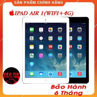 Máy tính bảng Apple iPad Air 1 Cellular - Hàng cũ, 16GB, Wifi + 3G/ 4G 9.7 inch