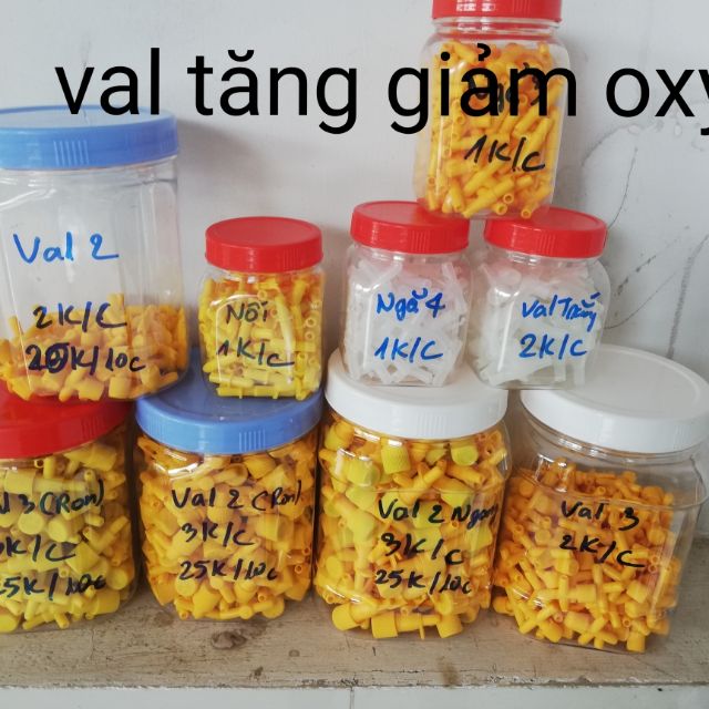 Bịt 100 cái van tăng giảm oxy cá cảnh
