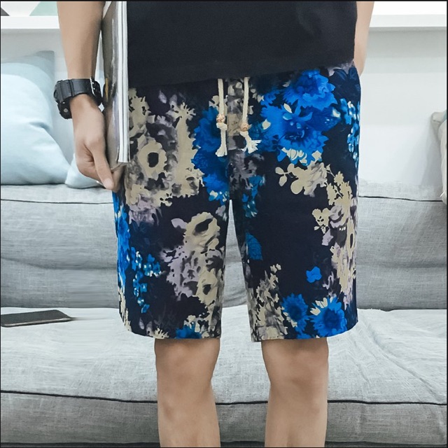 Quần đùi vải đũi nam