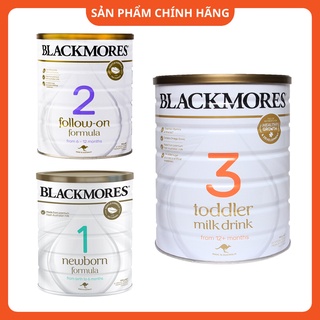 Sữa blackmores 900g hàng úc đủ 3 số 1,2,3 mới nhất