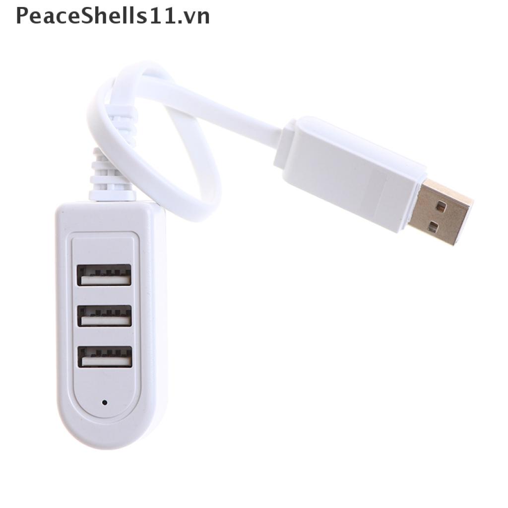 Hub 3 cổng usb 3.0 tốc độ cao chuyên dụng cho laptop / máy tính để bàn