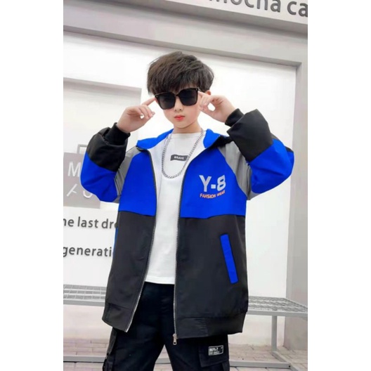 {22-38kg} Áo khoác gió bé trai size đại (hàng đẹp bán shop) M411