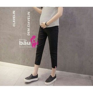 Quần BẦU lửng dáng baggy