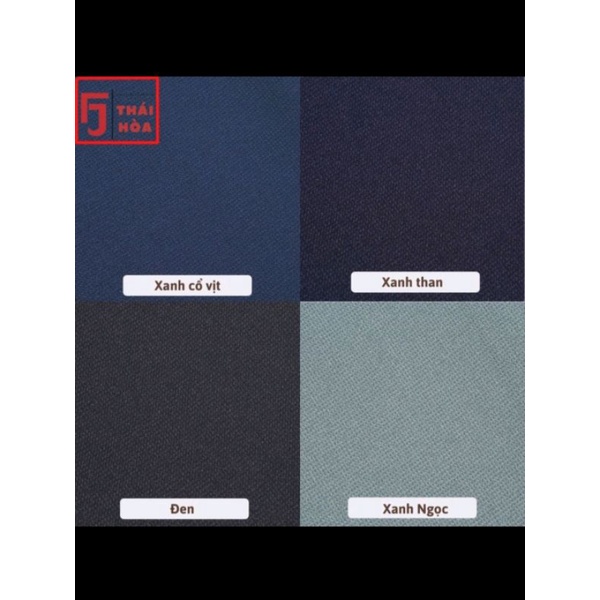 Quần tây Thái Hòa màu đen mã 982 fom ống đứng vải mềm co giãn