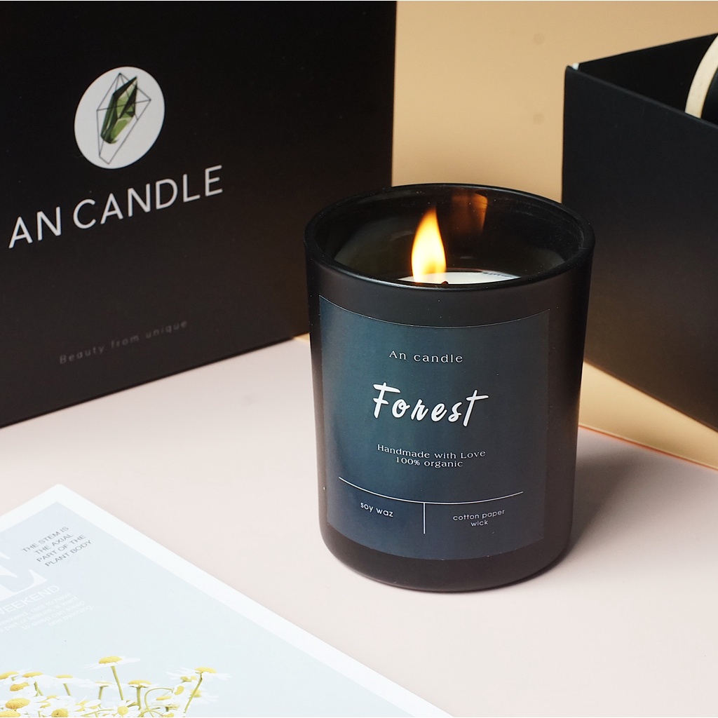 Nến thơm phòng tinh dầu tự nhiên An Candle, nến trang trí xuất khẩu