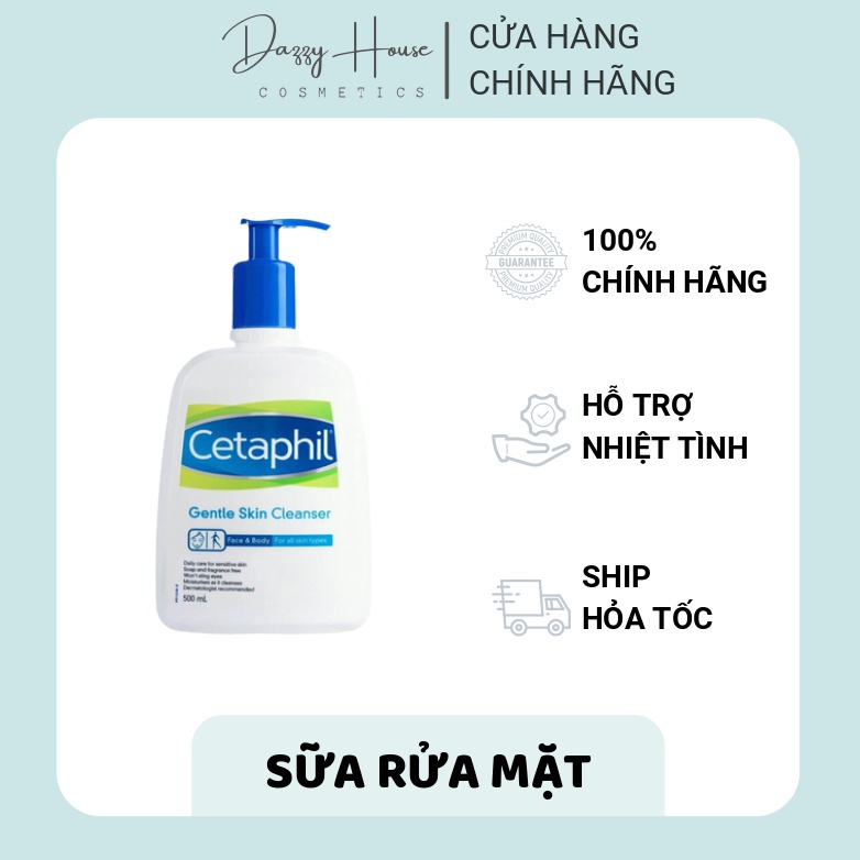 SỮA RỬA MẶT CETAPHIL 500ml