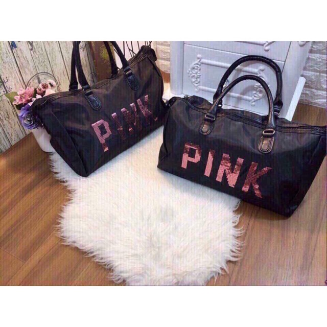 Túi pink du lịch loại to