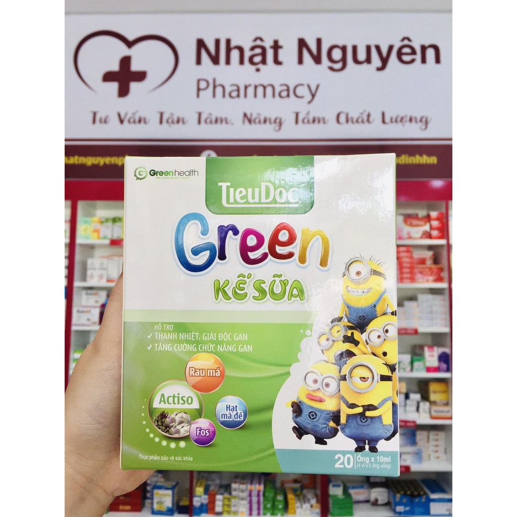 Tiêu độc GREEN kế sữa - Thanh nhiệt, mát gan, giải độc