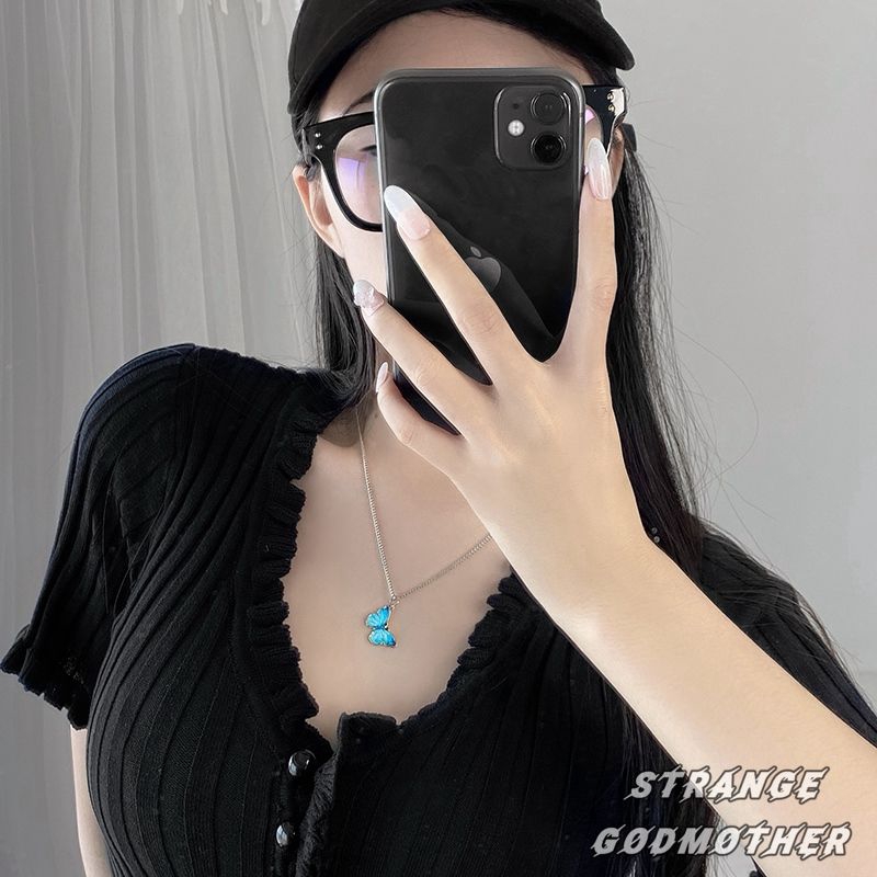 Dây Chuyền Mặt Bướm Đơn Giản